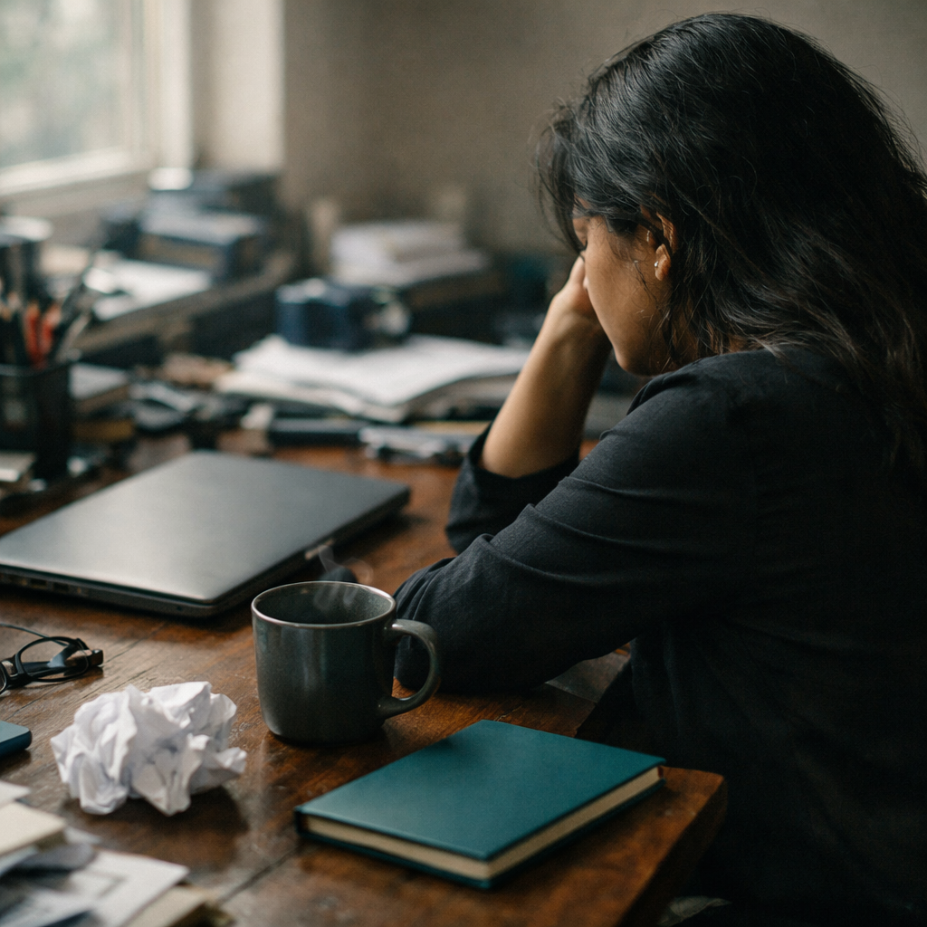 You are currently viewing Why You Keep Burning Out During Job Search (And the Fix That Doesn’t Rely on Motivation)